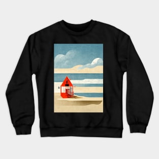 Beach Lifeguard Crewneck Sweatshirt